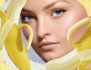 бананова маска за подмладяване на лицето cody